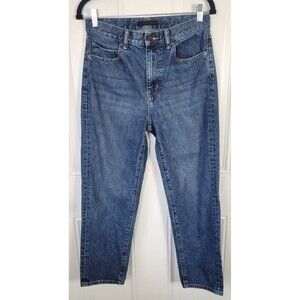 Uniqlo Womens Relaxed Fit Straight Leg Jeans Size 25